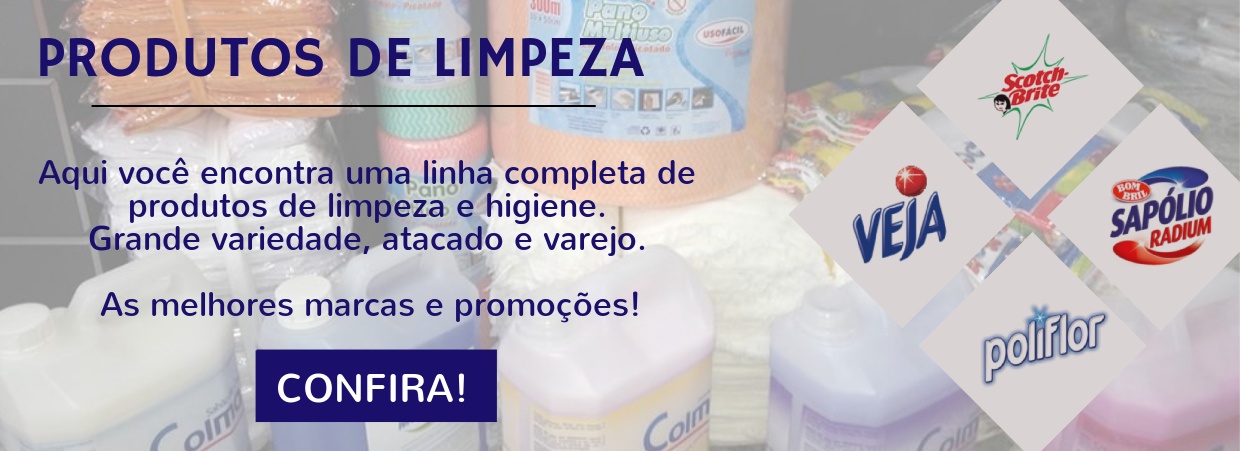 Produtos de limpeza